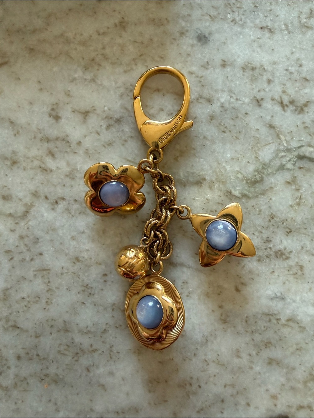 Louis Vuitton Bijoux Sac Tresor bag charm